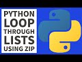 Python Programming - Loop Multiple Lists With Zip 2023