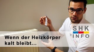 Heizkörper entlüften - so geht´s richtig