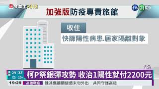 台版方艙! 北市設4｢加強版防疫旅館｣｜華視新聞 20210521