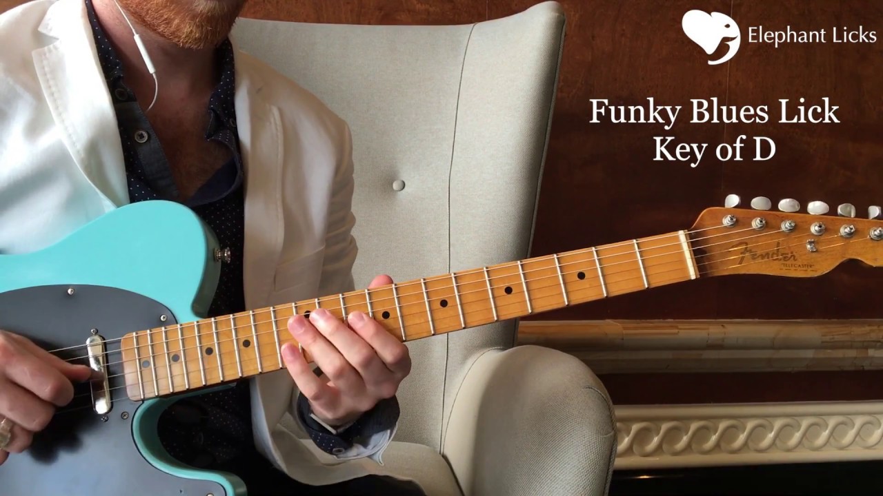 Funk Guitar Lick Lesson Nicky V Youtube