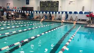 2019 USMMA vs. Rowan Men’s 200 IM