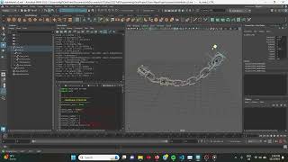 Maya Python Chain Rig Demo