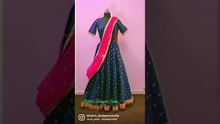 Blue Lehenga / Sangeet wear / Reception wear / Marriage wear/ Mehendi wear