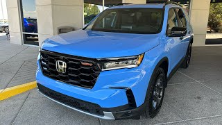 2023 Honda Pilot Trailsport - Diffused Sky Pearl - Walkaround