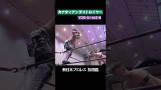 【新日本プロレス 技図鑑】カナディアンデストロイヤー / YOSHI-HASHI #shorts