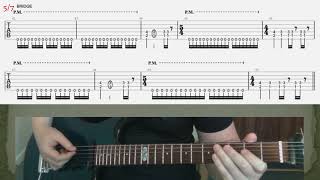 Slayer Skeletons Of Society rhythm guitar lesson