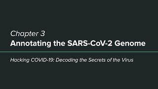 Hacking COVID-19 - Chapter 3: Annotating the SARS-CoV-2 Genome