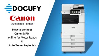 How to connect your Canon MFD/Copier back online for auto toner ordering \u0026 meter reads