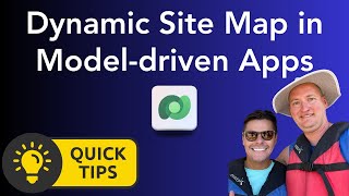 Dynamic Site Map in Model-driven Apps via Security