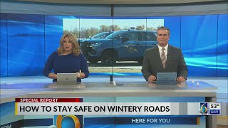 How to stay safe on wintery roads