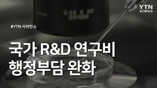 국가 R\u0026D 연구비 행정부담 완화 / YTN 사이언스