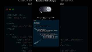 CSS Dark Mode Toggle Button with Animated Moon & Sun Effect | Source Code