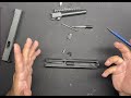 glock 19 17 slide takedown disassembly and reassembly