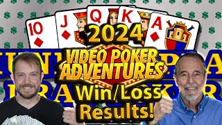 Our 2024 Casino Result! Find out How we Did After a Year of Playing Video Poker