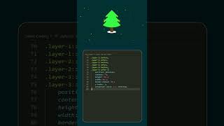 CREATE A Magical XMAS TREE With HTML, CSS and JavaScript!