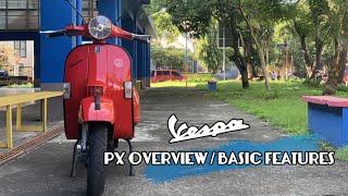 VESPA PX 150 BASIC FEATURES | DECHROME | RIDE with ANTONIO AQUITANIA