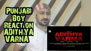 Punjabi Boy React to ADITHYA VARMA | Official Teaser | Dhruv Vikram | Gireesaaya | Vicky Kee