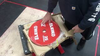 Eleiko 25kg Plates: Unboxing