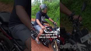 TVS Apache RTR 200 4v BS6 review promo