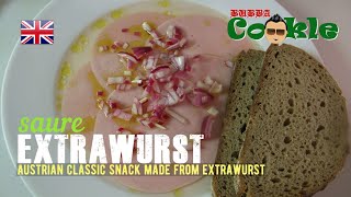 [EN] Recipe SAURE EXTRAWURST - Austrian classic snack made from extrawurst