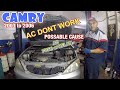 Toyota Camry 2003 to 2006 Ac Fuse and Relay, AC dont work