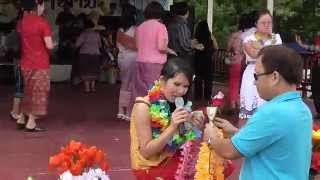 Chansamone Phetsomphong at Wat Lao in Morris CT 08/31/2014