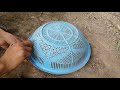 unique bird trap using plastic basket basket bird trap