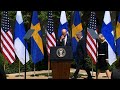 Biden hails Sweden, Finland NATO bids as 'momentous'