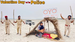 Valentine Day v/s Police || New Funny Comedy Video || Bindas Fun Nonstop