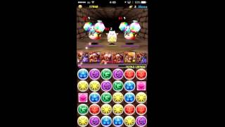 【パズドラ】金曜ダンジョン 天獄塔 シヴァドラPT 高速周回用