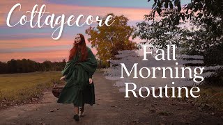 Cozy fall morning routine for finding calm 🍂 Cottagecore | Slow living | Simple life