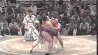 Kotonowaka vs Kyokushuzan aki 2004