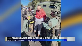 Crestview man wanted for domestic violence arrested, Okaloosa Co. deputies