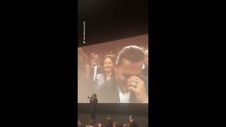 Johnny Depp Receives Seven-Minute Standing Ovation at Cannes Film Festival