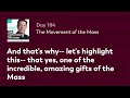 day 184 the movement of the mass — the catechism in a year with fr. mike schmitz