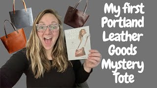 My First Portland Leather Goods Mystery Tote Unboxing