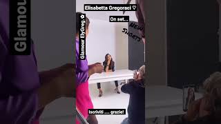 #shorts Elisabetta Gregoraci on set Rocco Barocco 04/04/2023