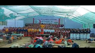 ZBCA WD Combine Choir, 3rd Women Triennial Conference at Phoklong, Manipur