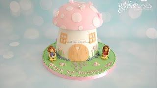 Toadstool Mushroom Cake