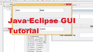 Java Eclipse GUI Tutorial 4 # Database Connection ( Sqlite ) to Java Part 2 of 2