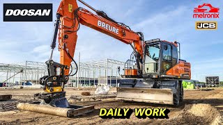 Doosan DX170 W 2013 with Rototilt Engcon S60