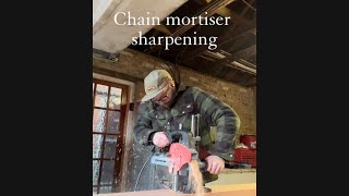 Mafell Chain Mortiser Sharpening +bonus tip