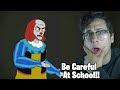 Reacting To 3 School Lockdown Horror Stories Animated   CLOWNS BROKE INTO MY SCHOOL 😨