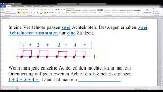 Rhythmus, Level 3a: Zählzeiten und Achtelraster, Einführung