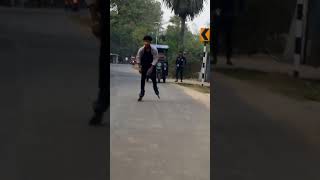 #gangarampur #skater #roads #india  #girlsreaction #india #gangarampur#skating #like