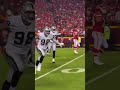 Maxx Crosby Gets to Mahomes for the Sack❗️ #raiders #nfl #shorts