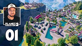 O Melhor Jogo de Construção de Parques de Diversão Voltou! | Planet Coaster 2