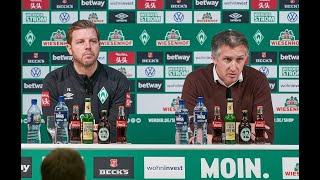 Werder Bremen: Highlights der Pressekonferenz vor dem Mainz-Spiel in 189,9 Sekunden