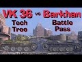 WOT Blitz Face Off || Barkhan vs VK 36.01 H