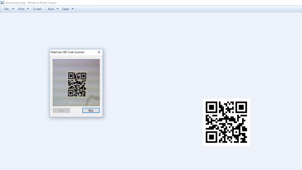 Qr Code Reader Webcam Jordsong
